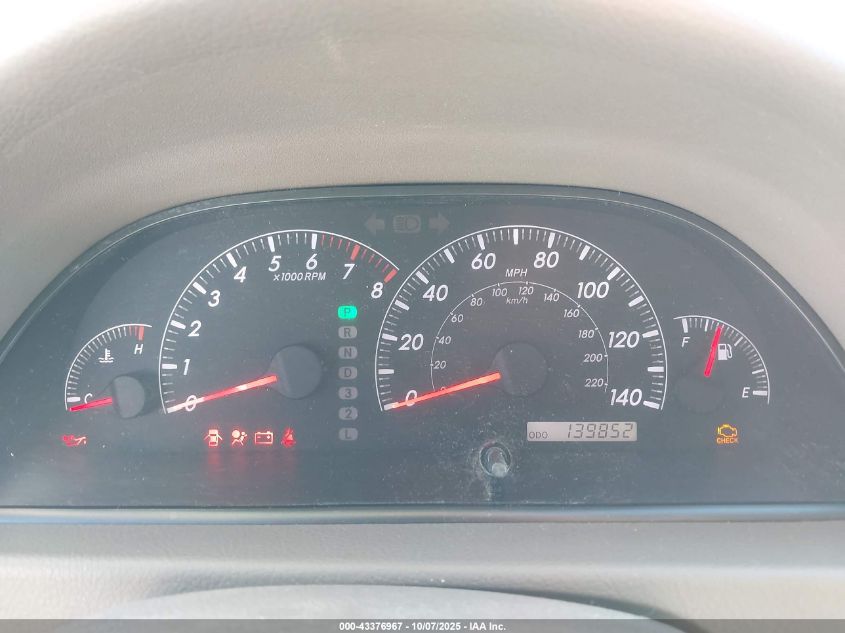 2005 Toyota Camry Le VIN: JTDBE30K553000871 Lot: 43376967