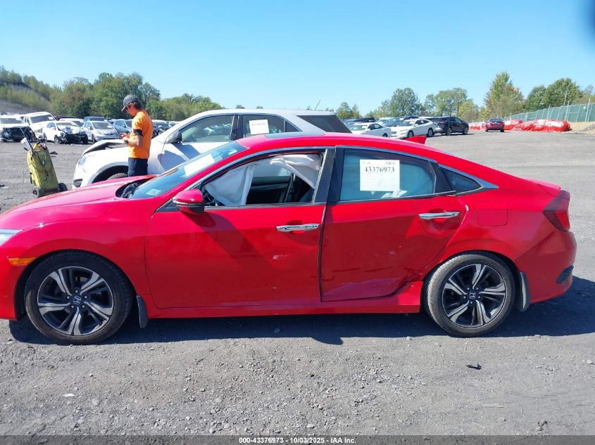 2017 Honda Civic Touring VIN: 2HGFC1F92HH643701 Lot: 43376973