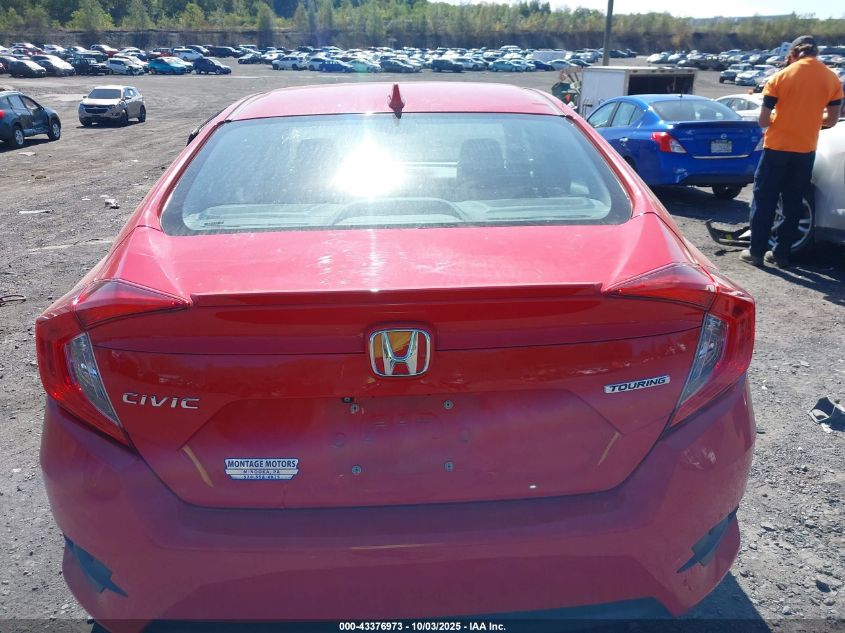 2017 Honda Civic Touring VIN: 2HGFC1F92HH643701 Lot: 43376973