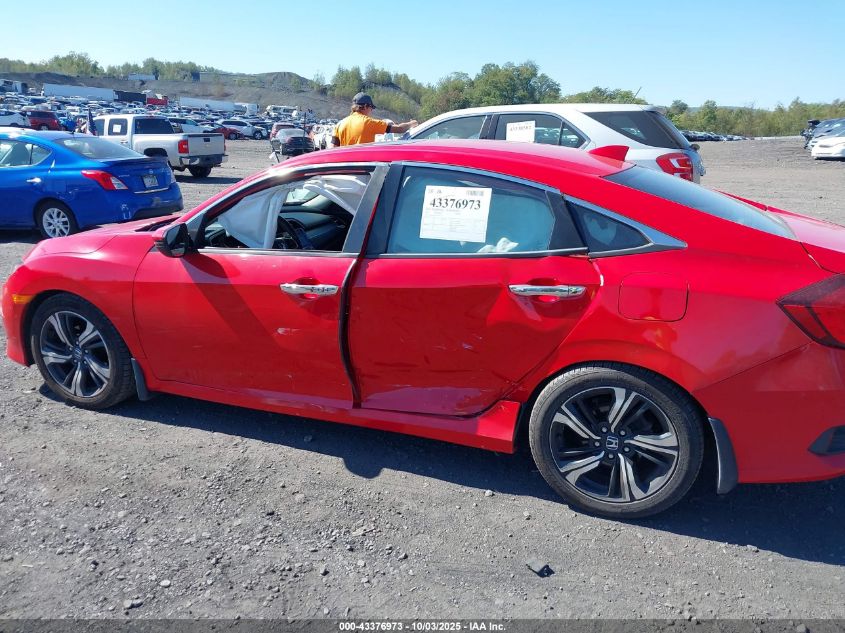 2017 Honda Civic Touring VIN: 2HGFC1F92HH643701 Lot: 43376973