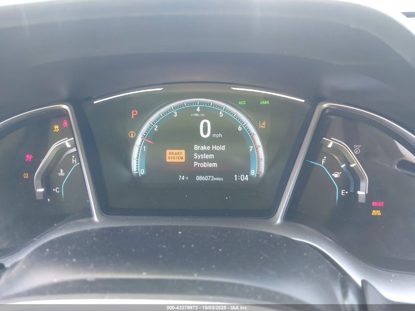 2017 Honda Civic Touring VIN: 2HGFC1F92HH643701 Lot: 43376973