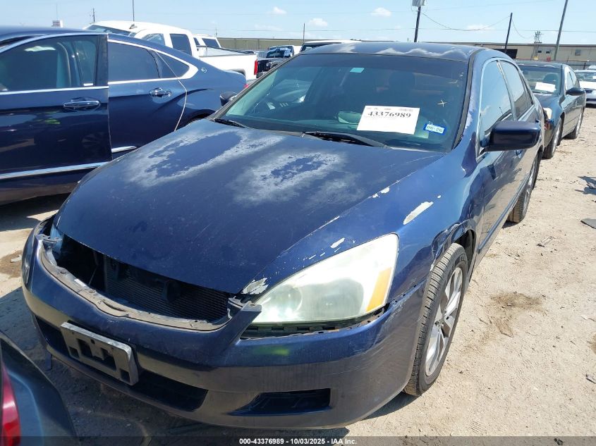 2006 Honda Accord 2.4 Lx VIN: 3HGCM56496G708391 Lot: 43376989