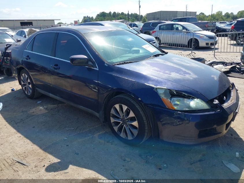 2006 Honda Accord 2.4 Lx VIN: 3HGCM56496G708391 Lot: 43376989