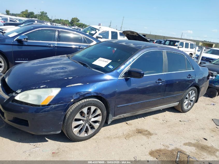 2006 Honda Accord 2.4 Lx VIN: 3HGCM56496G708391 Lot: 43376989