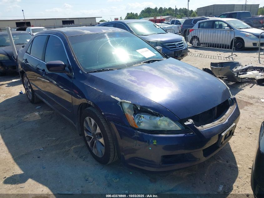 2006 Honda Accord 2.4 Lx VIN: 3HGCM56496G708391 Lot: 43376989