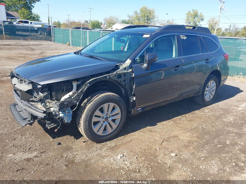 2018 Subaru Outback 2.5I Premium VIN: 4S4BSAFC0J3208661 Lot: 43376990