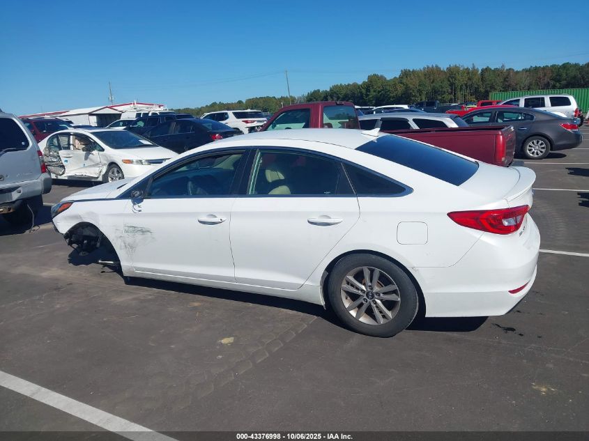 2017 Hyundai Sonata Se VIN: 5NPE24AF1HH449230 Lot: 43376998