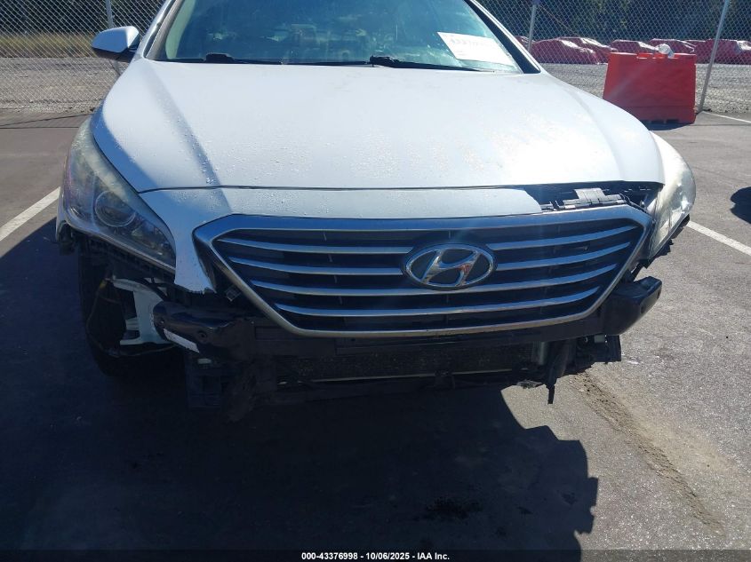 2017 Hyundai Sonata Se VIN: 5NPE24AF1HH449230 Lot: 43376998