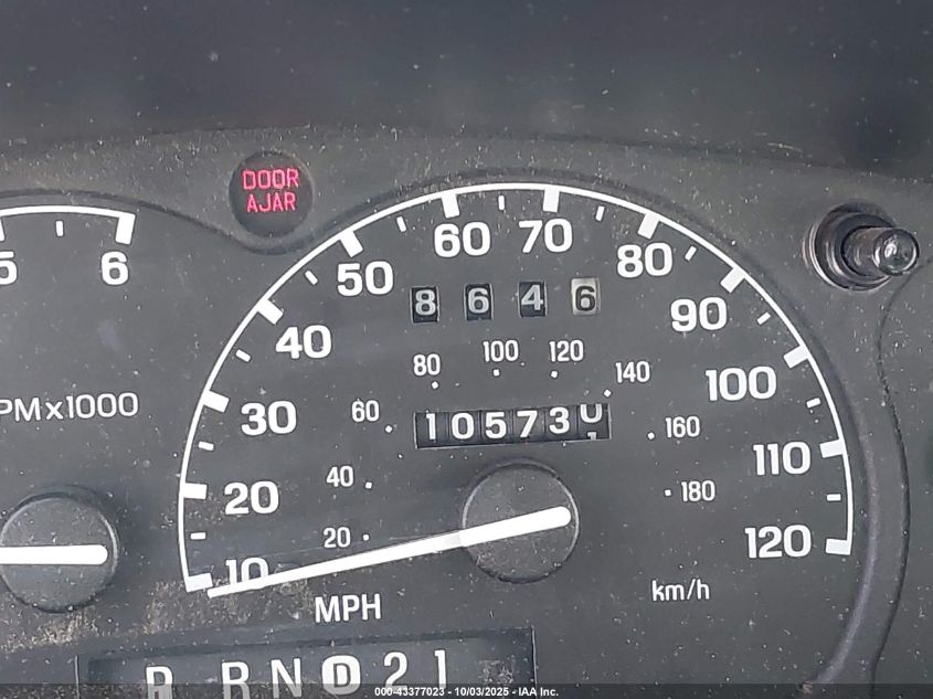 2001 Mercury Mountaineer VIN: 4M2DU66E51UJ01230 Lot: 43377023