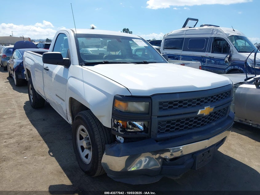 2014 CHEVROLET SILVERADO 1500 WORK TRUCK 1WT - 1GCNCPEC4EZ163956
