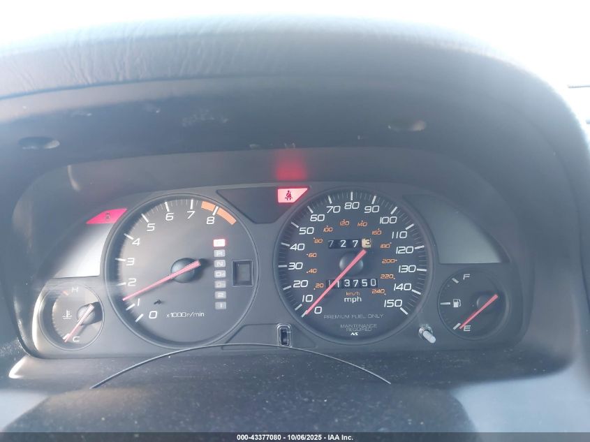 2000 Honda Prelude VIN: JHMBB6248YC001055 Lot: 43377080