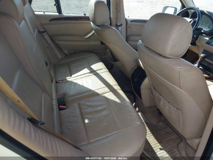 2003 BMW X5 3.0I VIN: 5UXFA53563LV81422 Lot: 43377102