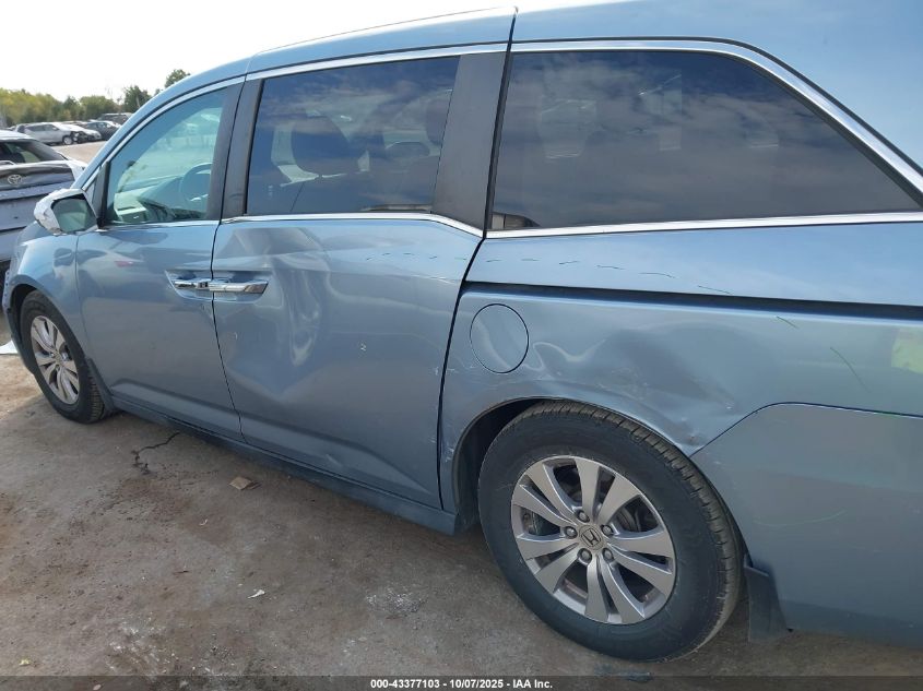 2014 Honda Odyssey Ex-L VIN: 5FNRL5H69EB036122 Lot: 43377103