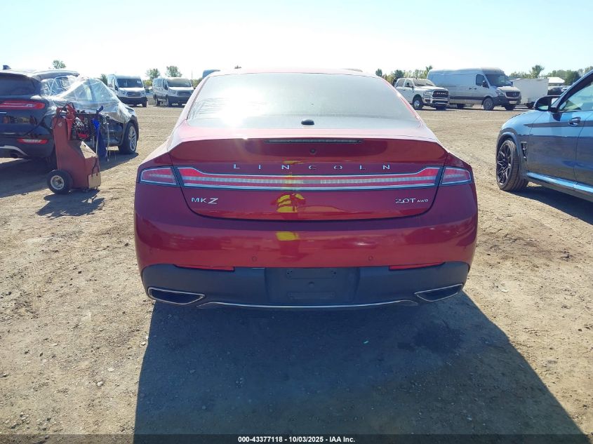 2018 Lincoln Mkz Select VIN: 3LN6L5D9XJR619693 Lot: 43377118