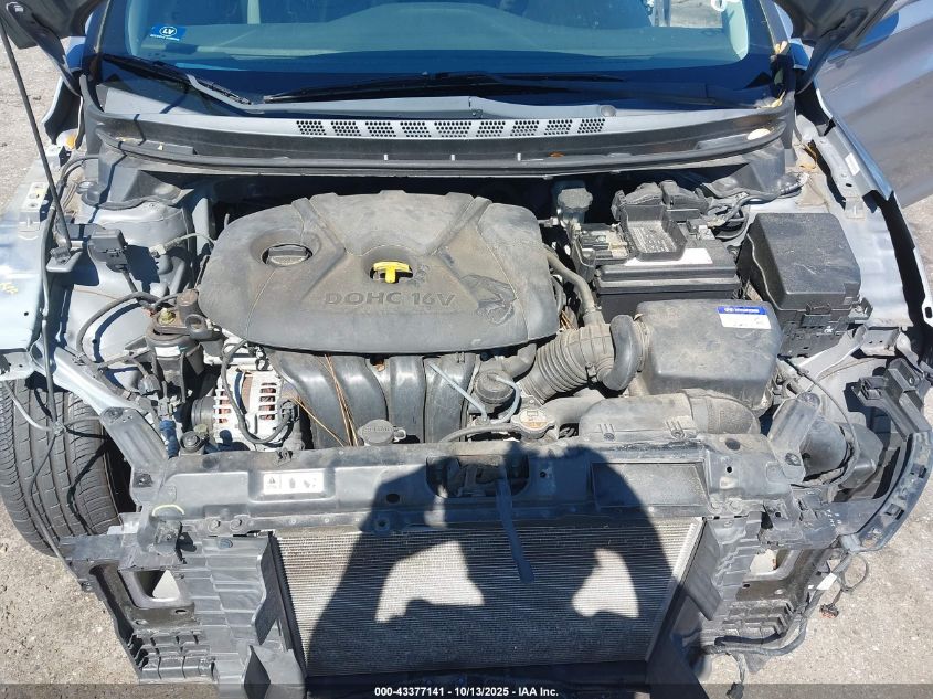 2015 Hyundai Elantra Se VIN: KMHDH4AE3FU320812 Lot: 43377141