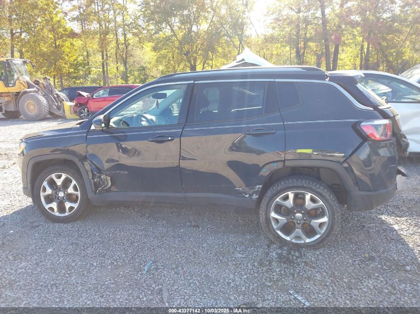 2018 Jeep Compass Limited 4X4 VIN: 3C4NJDCB0JT396054 Lot: 43377142