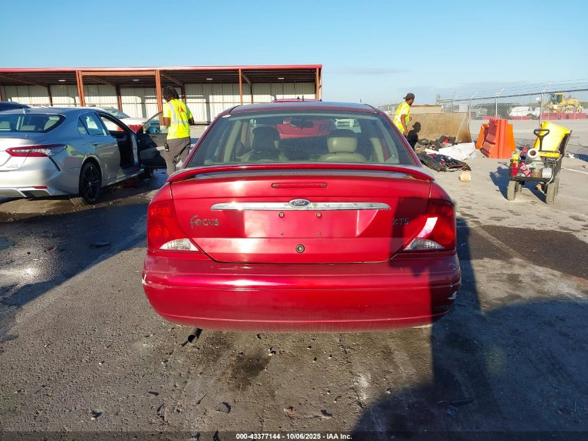 2002 Ford Focus Zts VIN: 1FAFP38392W189582 Lot: 43377144