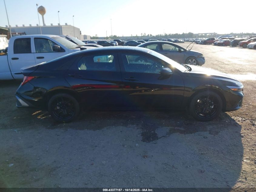 2025 Hyundai Elantra Sel Sport VIN: KMHLM4DG3SU992724 Lot: 43377157