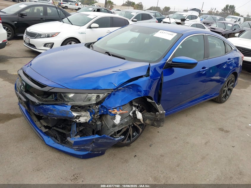 VIN 2HGFC2F89LH547215 2020 HONDA CIVIC SPORT