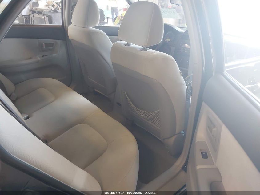 2006 Kia Spectra Ex/Lx/Sx VIN: KNAFE121765348166 Lot: 43377187