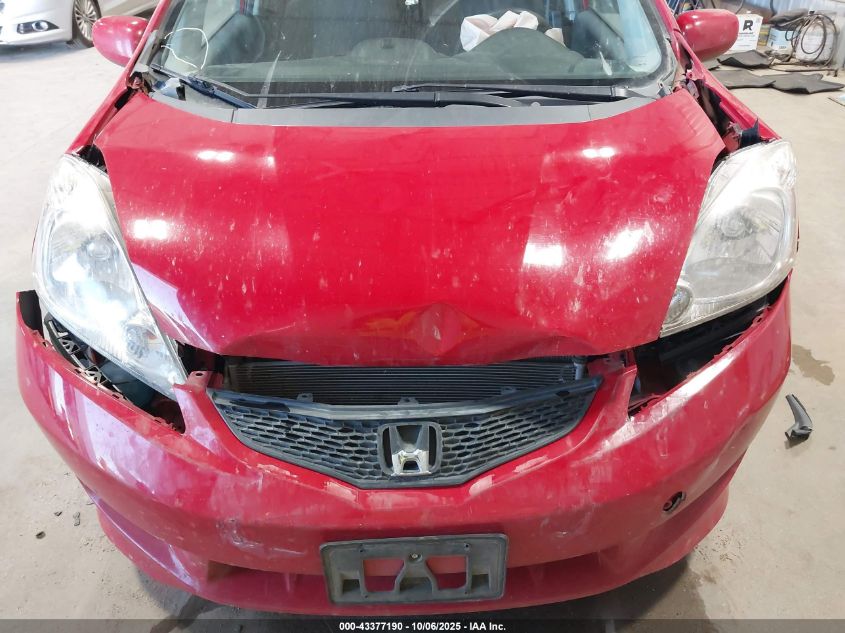 2009 Honda Fit Sport VIN: JHMGE88469S019433 Lot: 43377190