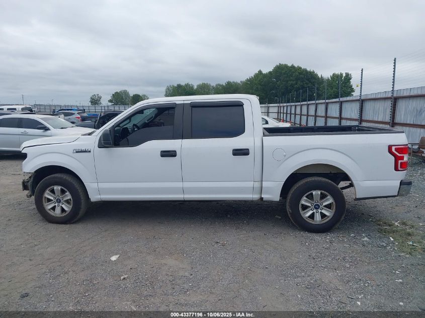 2018 Ford F-150 Xl VIN: 1FTEW1C52JKF11846 Lot: 43377196
