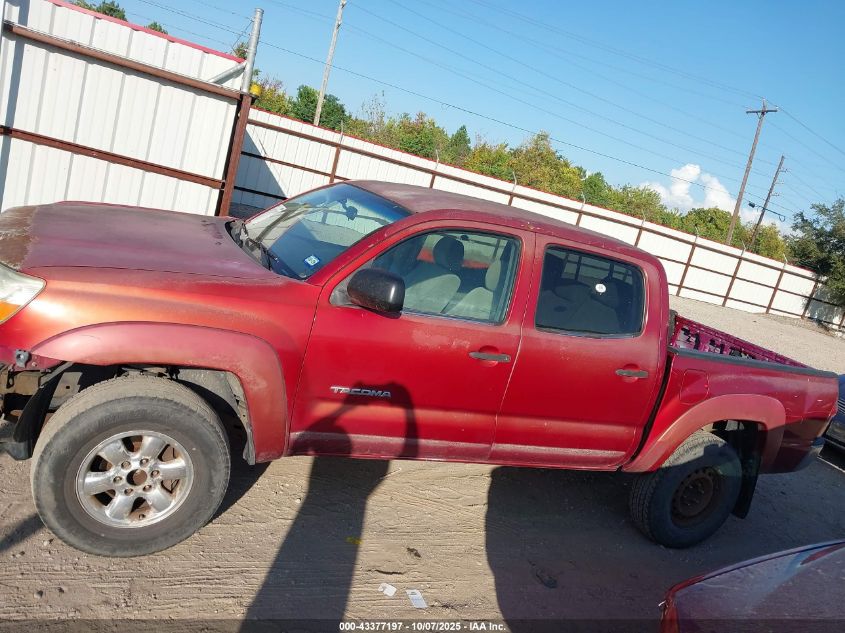 2005 Toyota Tacoma Prerunner V6 VIN: 5TEJU62NX5Z085702 Lot: 43377197