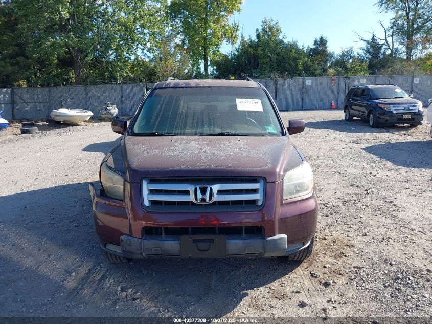 2008 Honda Pilot Vp VIN: 5FNYF18298B024310 Lot: 43377209
