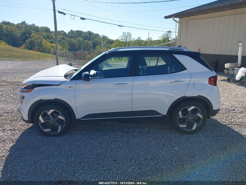 2022 Hyundai Venue Limited VIN: KMHRC8A34NU166569 Lot: 43377213
