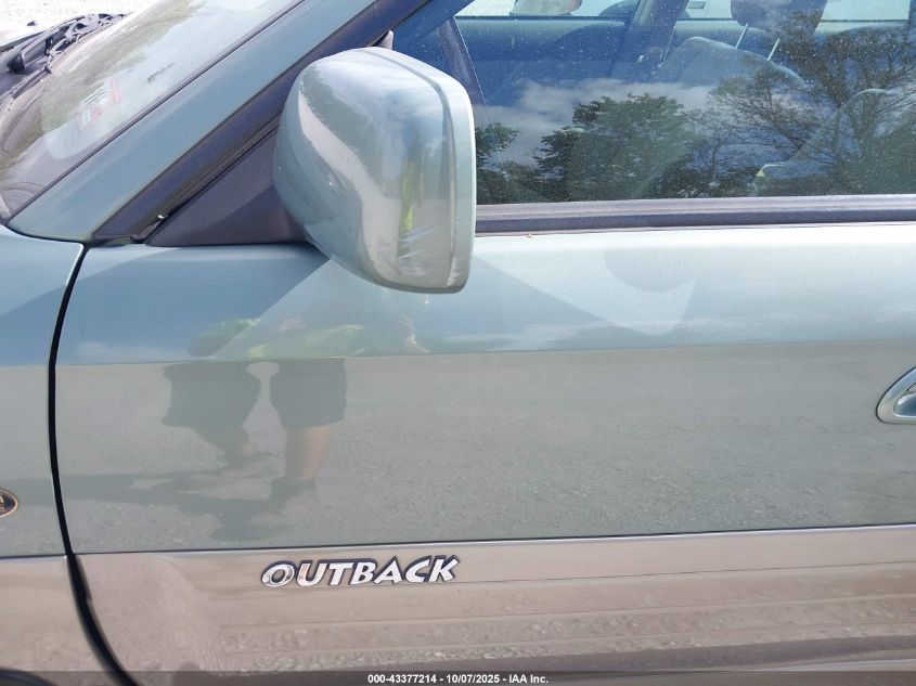 2004 Subaru Outback H6-3.0 L.l. Bean Edition VIN: 4S3BH806X47604706 Lot: 43377214