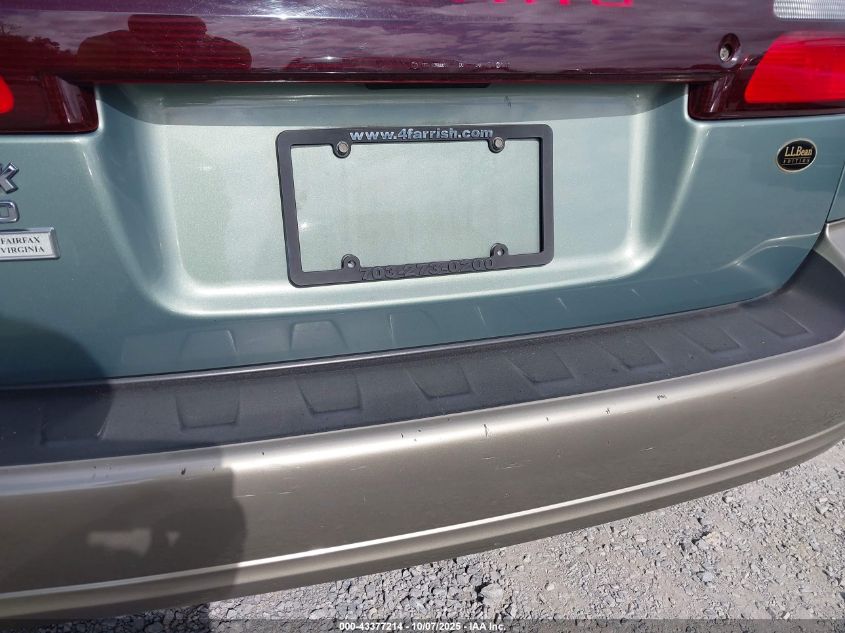 2004 Subaru Outback H6-3.0 L.l. Bean Edition VIN: 4S3BH806X47604706 Lot: 43377214