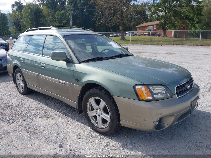2004 Subaru Outback H6-3.0 L.l. Bean Edition VIN: 4S3BH806X47604706 Lot: 43377214