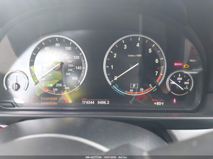 2014 BMW 535I VIN: WBA5B1C58ED482081 Lot: 43377226