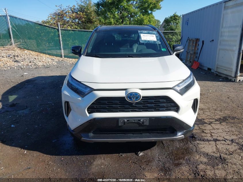 2022 Toyota Rav4 Hybrid Xse VIN: 4T3E6RFV4NU073127 Lot: 43377230