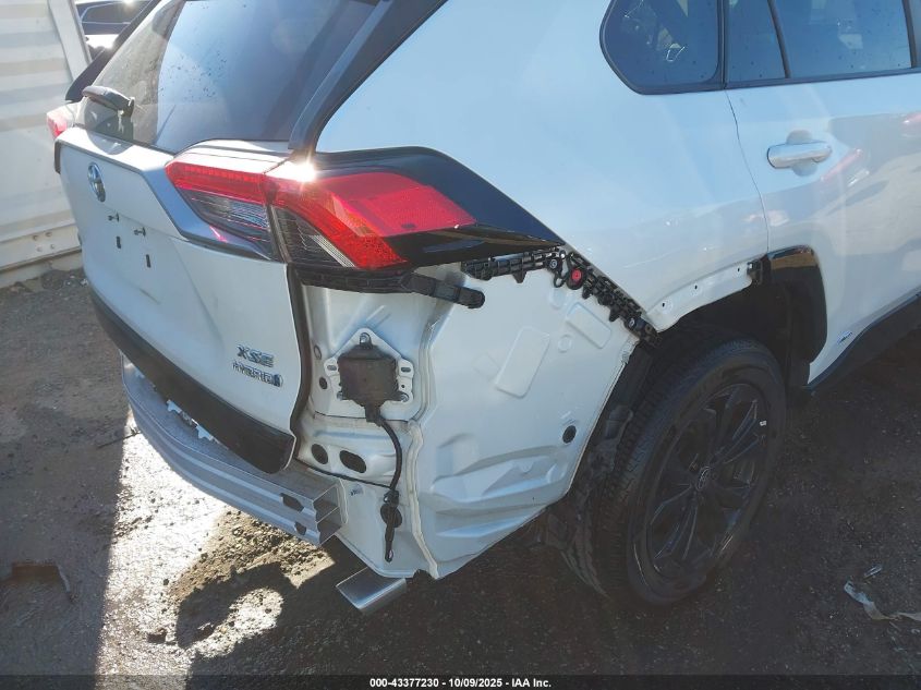 2022 Toyota Rav4 Hybrid Xse VIN: 4T3E6RFV4NU073127 Lot: 43377230