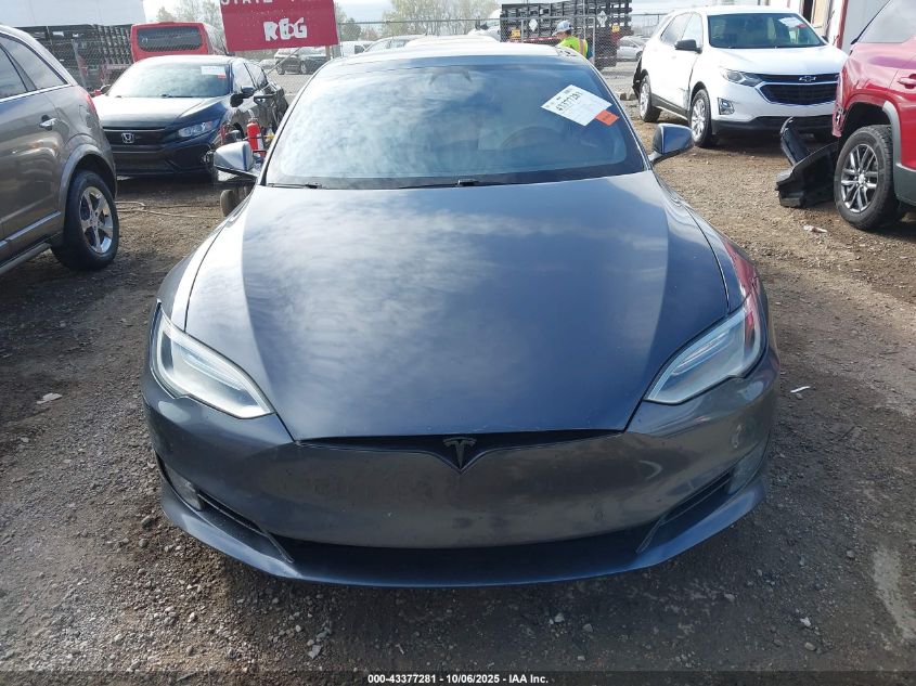 2017 Tesla Model S 100D/60D/75D/90D/P100D VIN: 5YJSA1E25HF196486 Lot: 43377281