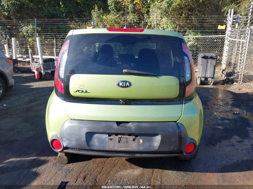 2016 Kia Soul VIN: KNDJN2A20G7835759 Lot: 43377293