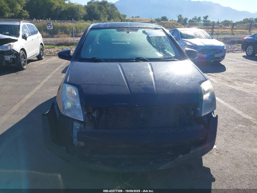 2012 Nissan Sentra 2.0 S VIN: 3N1AB6AP0CL623125 Lot: 43377306