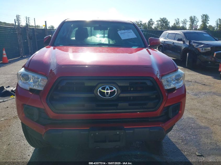 2016 Toyota Tacoma Sr VIN: 5TFSX5EN3GX043688 Lot: 43377314