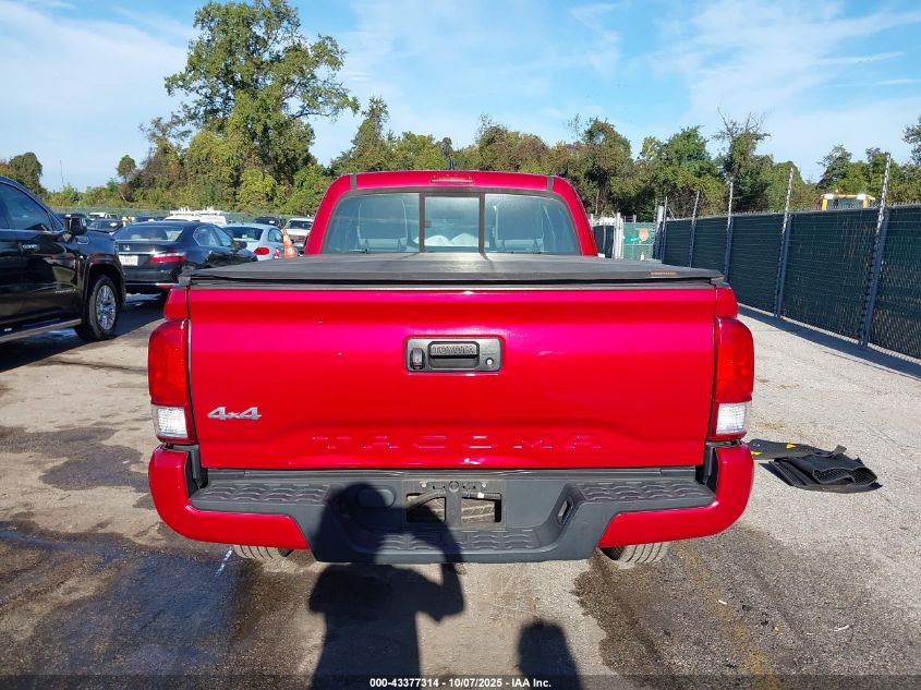 2016 Toyota Tacoma Sr VIN: 5TFSX5EN3GX043688 Lot: 43377314