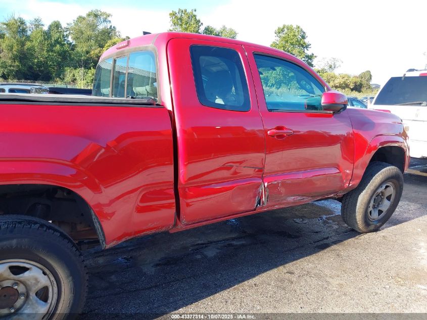2016 Toyota Tacoma Sr VIN: 5TFSX5EN3GX043688 Lot: 43377314
