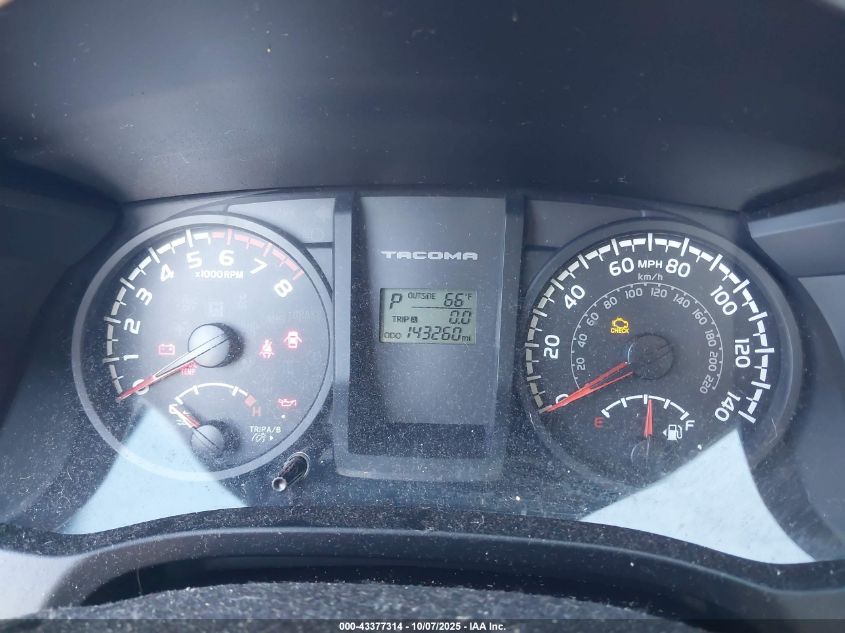 2016 Toyota Tacoma Sr VIN: 5TFSX5EN3GX043688 Lot: 43377314