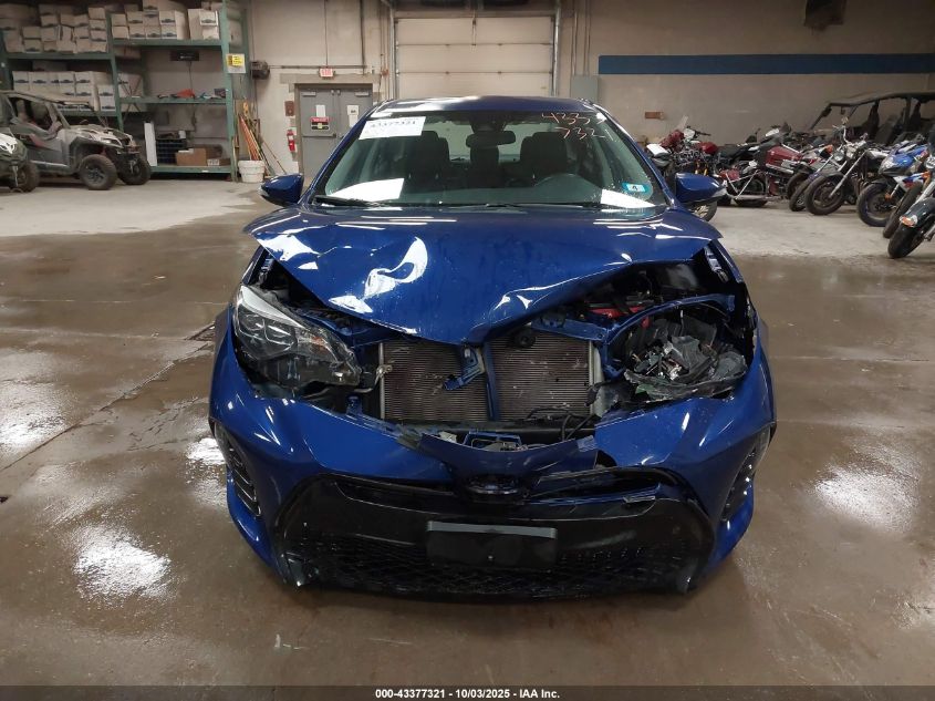 2018 Toyota Corolla Se VIN: 2T1BURHEXJC117593 Lot: 43377321