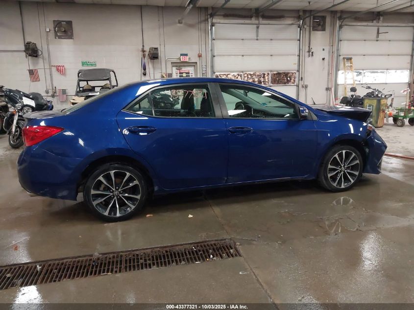 2018 Toyota Corolla Se VIN: 2T1BURHEXJC117593 Lot: 43377321