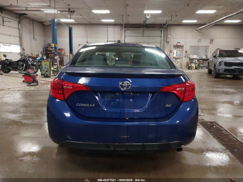 2018 Toyota Corolla Se VIN: 2T1BURHEXJC117593 Lot: 43377321