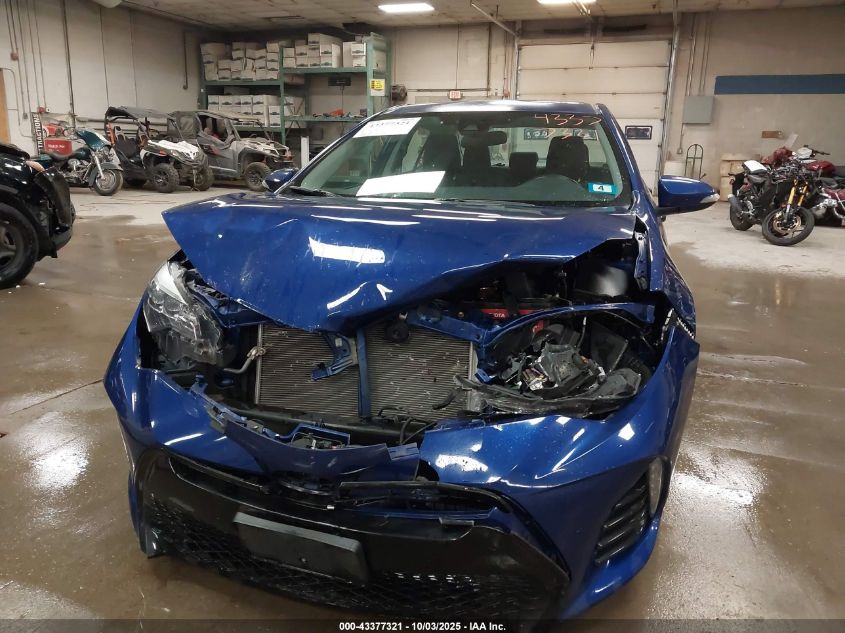 2018 Toyota Corolla Se VIN: 2T1BURHEXJC117593 Lot: 43377321