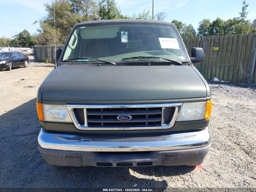 2005 Ford E-350 Super Duty Chateau/Xl/Xlt VIN: 1FBNE31L65HA93377 Lot: 43377343