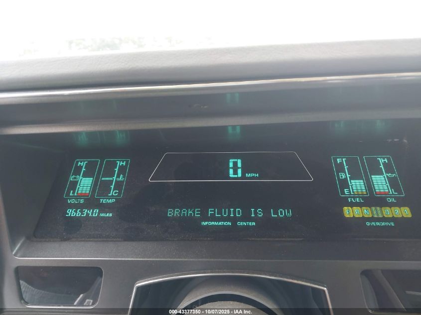 1987 Oldsmobile Toronado Brougham VIN: 1G3EZ1135HU306920 Lot: 43377350