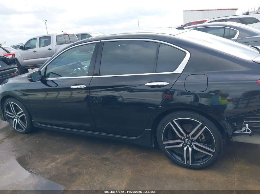 2017 Honda Accord Touring V6 VIN: 1HGCR3F95HA025400 Lot: 43377372