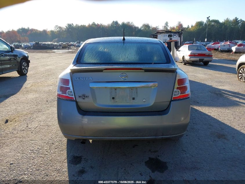 2012 Nissan Sentra 2.0 VIN: 3N1AB6AP9CL676129 Lot: 43377379